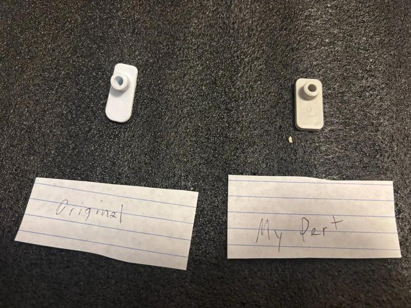 LG Drawer screw backplate PS-16