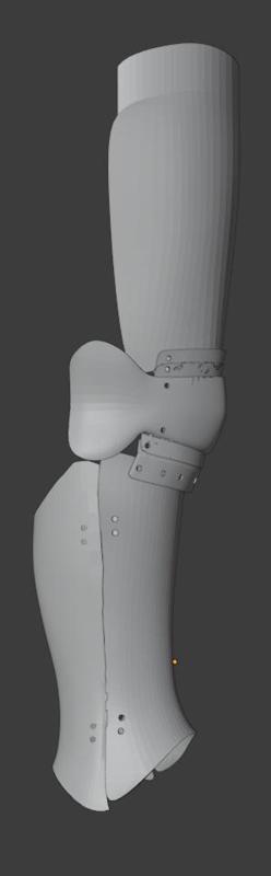Platelegs, Greaves, Poleyn, Cuisse