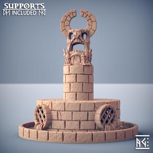 Melmor Shrine – Plague-Mine Kobolds Terrain Piece