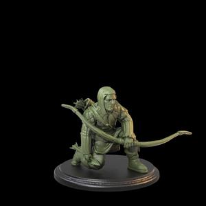 Crouched Archer Pre-Supported