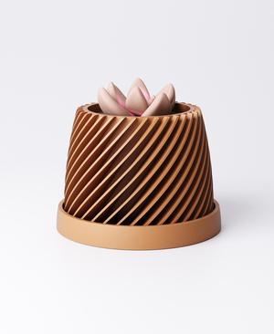 Fin Planter Type 1 with Drip Tray