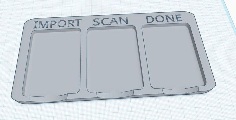 SD CARD TRAY ORGANISER