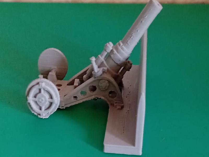 Wargaming Artillery – 28 mm scale mortar