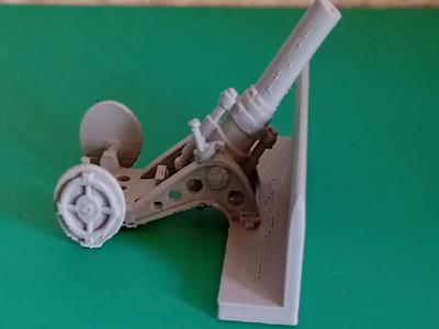 Wargaming Artillery – 28 mm scale mortar