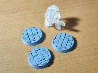 Stone tile bases