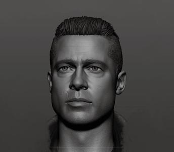 Brad Pitt – Fury Likeness