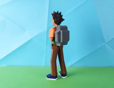 Brock Low Poly