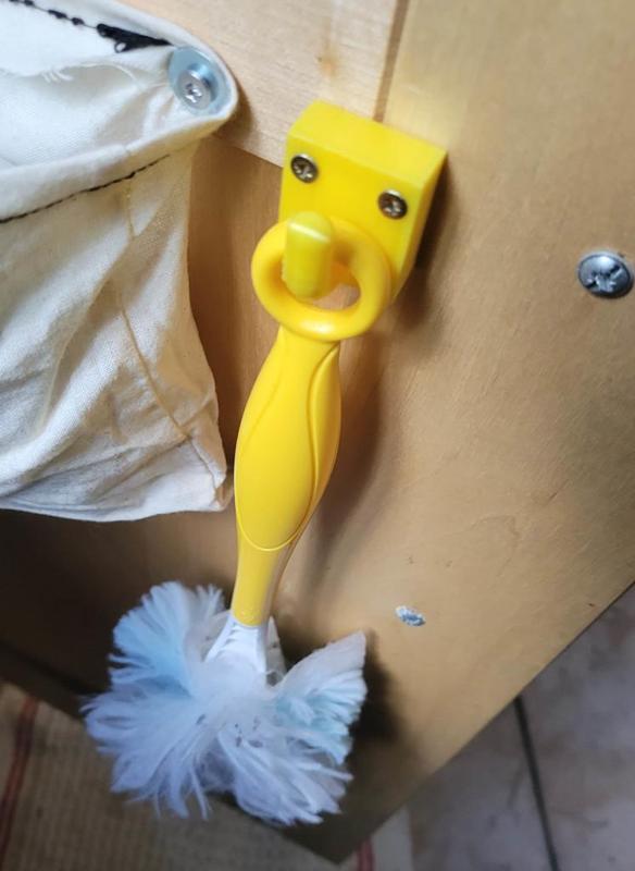 crochet pour plumeau swiffer