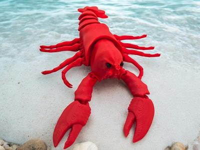 Articulated Lobster – Fun, Poseable