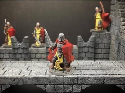 Knight (28mm scale Wrath & Ruin preview model)