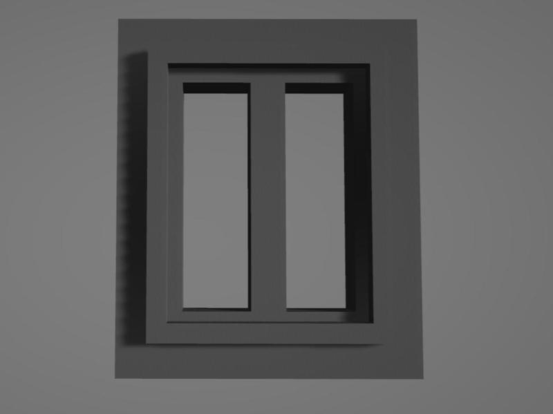 Doll house – Window (15,7×18,7mm)