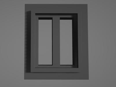 Doll house – Window (15,7×18,7mm)