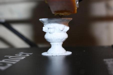 Greek Rose Ornament Garden Pot Planter (REMIX) FDM No_Support