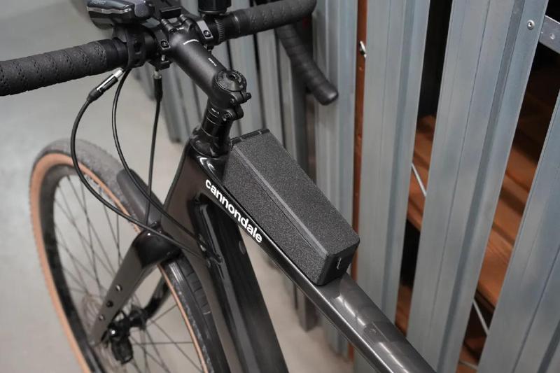 Toptube storage box for Cannondale Topstone Carbon Bottlecage mount