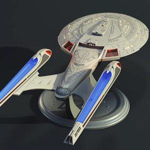 USS Enterprise NCC-1701-E STL files for 3D Printing | Assembly Model