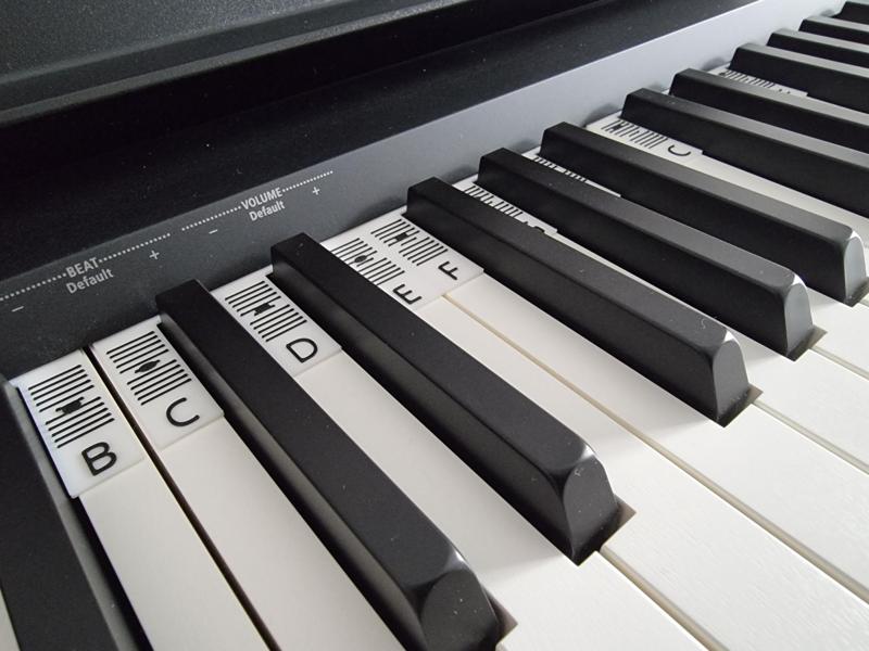 Piano Key Guide for Begginers