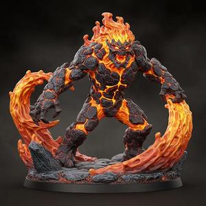 Magma boss Miniature