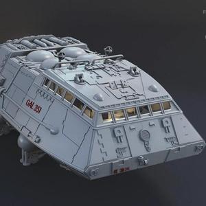 Shuttle Battlestar Galactica 3D Printing Model | Assembly