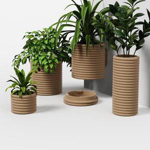 EXTRUSION Collection – Planter Set
