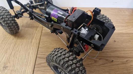 WPL C24 TRX4M 370 motor and transmission upgrade conversion kit