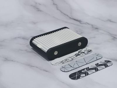 Slider Box with Interchangeable Images – Organizer Storage