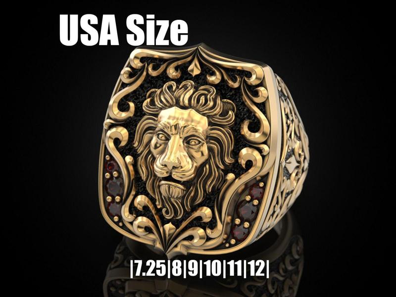 Hot Lion Ring