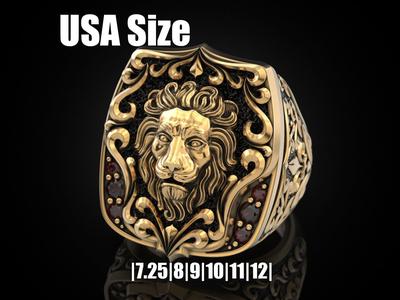 Hot Lion Ring