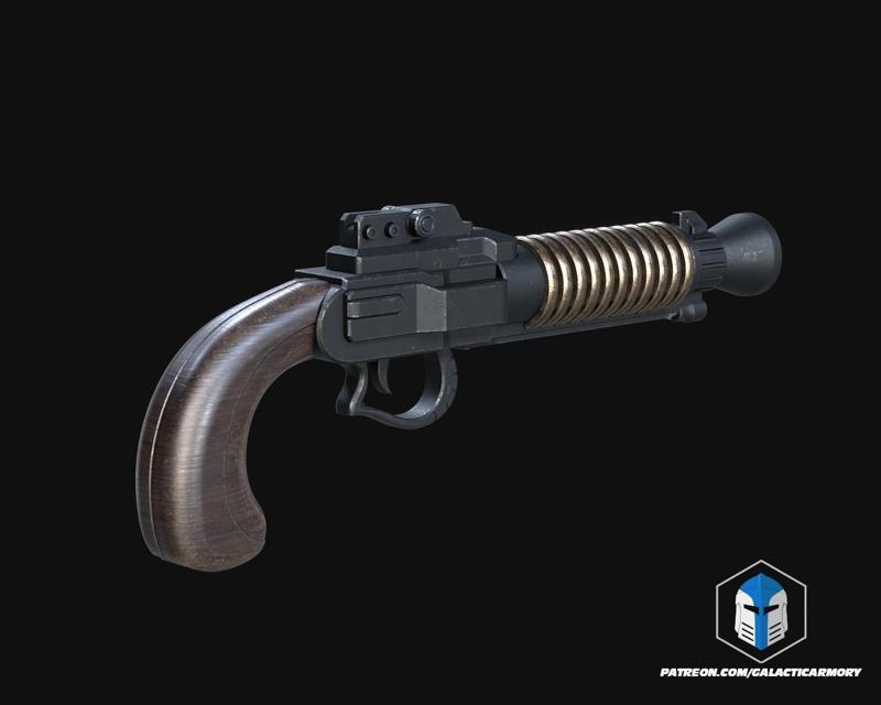 Skeleton Crew Blaster – 3D Print Files