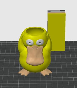 POKEMON PSYDUCK POT / PLANTER