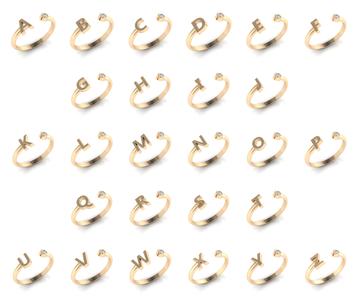 Collection 22 Alphabet ring