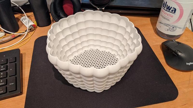 Ball Bucket / Bin / Vase