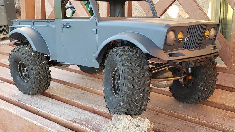 AXIAL SCX10 II NUKIZER CONCEPT BODY AND COMPONENTS