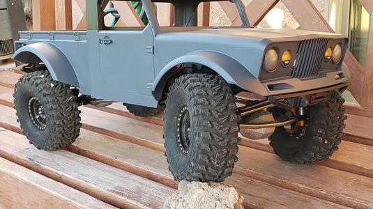 AXIAL SCX10 II NUKIZER CONCEPT BODY AND COMPONENTS