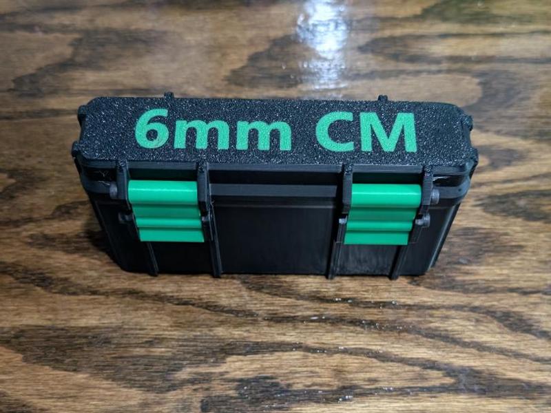 6mm Creedmoor 20rnd Ammo Box
