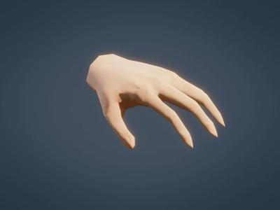 Low Poly Hand