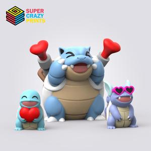 Valentine Squirtle Evolution