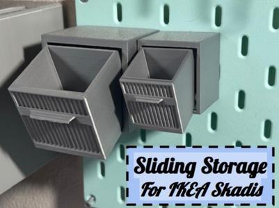 IKEA Skadis Sliding Drawer