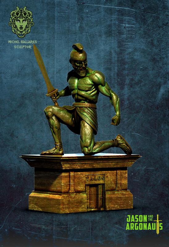 Talos clash of titans by creative geek style