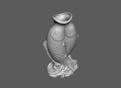 Fish Sculpture Vase