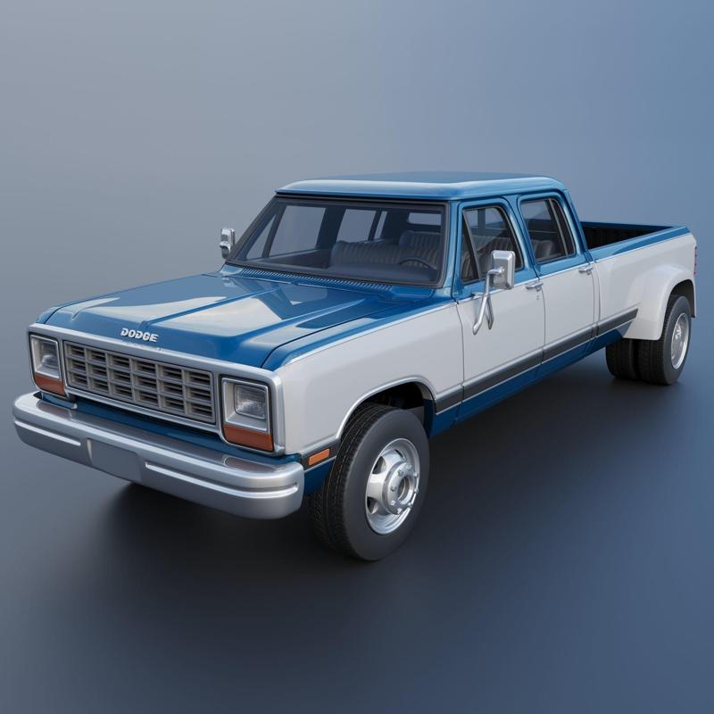 Dodge Ram W350 Crew Cab Dually 1983