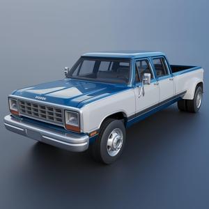 Dodge Ram W350 Crew Cab Dually 1983