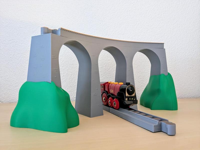 Historic Landwasser Viaduct (large Brio bridge)