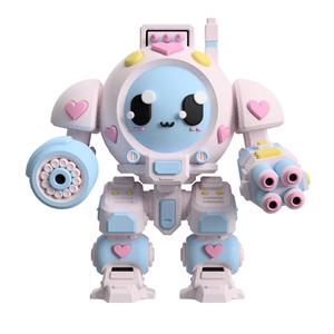 UWU Strike Force Heartbreaker Cute Sci-Fi Heart-Themed Mech Miniature for Tabletop Wargames | Royal