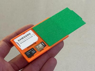 SD Buddy – Thinnest SD Card & Micro SD Card Holder