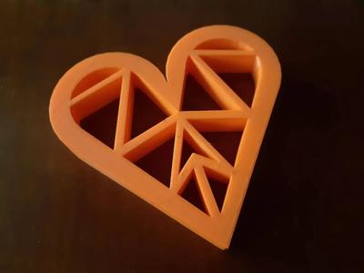Simple Low Poly Heart
