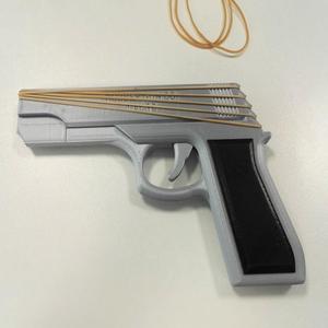 Rubber Band Gun remix² 5 shots