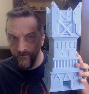 Four Way Techno Dice Tower