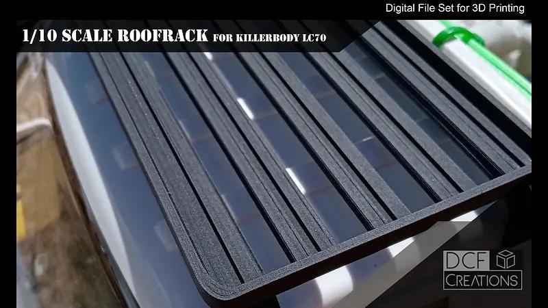 Scale Roofrack for Killerbody LC70