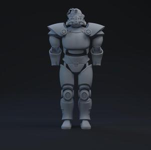F3-NV T-51b Power Armor One-Twelfth Scale Kit