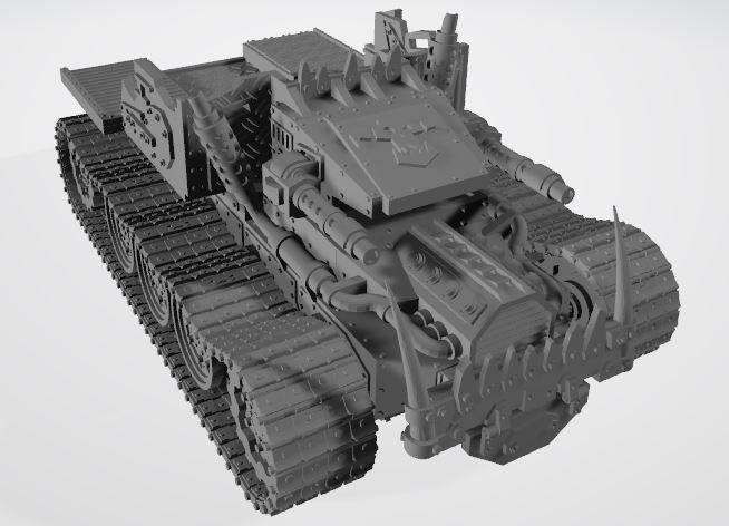 Ork Huge Trakk 3D print model